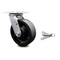 Service Caster 6 Inch Glass Filled Nylon Swivel Caster with Roller Bearing and Swivel Lock SCC SCC-30CS620-GFNR-BSL - alternate 1